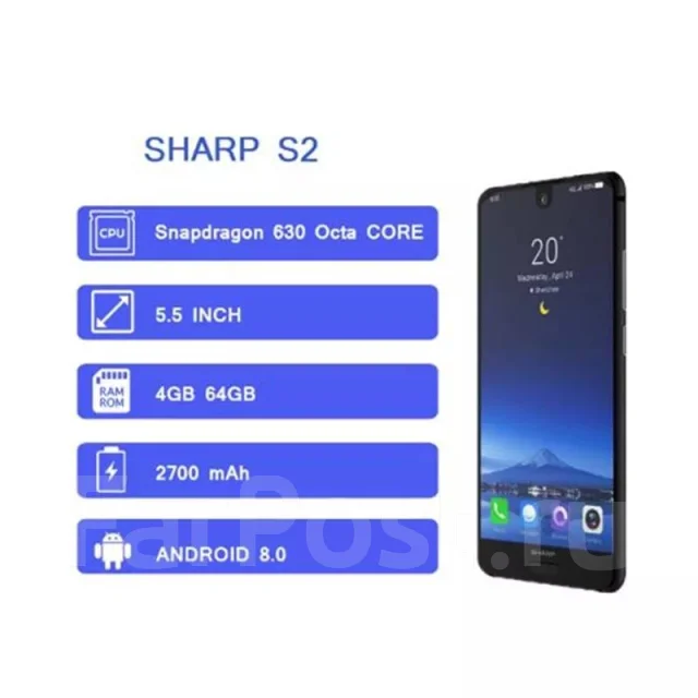 Sharp. �����, ������, 4G LTE, Dual-SIM, NFC ����