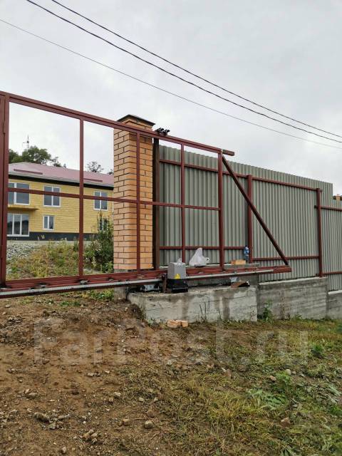 Изготовление заборов, откатных и секционных ворот (doorhan, alutech) в ...