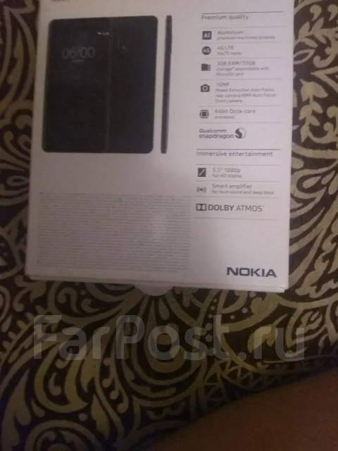 Nokia 6. �/�, �����������, 3G, 4G LTE, NFC ����