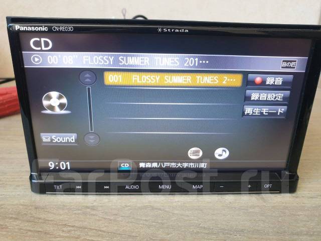 Panasonic strada CN RE03D DVD, USB, SD, Bluetooth 2016г, 2