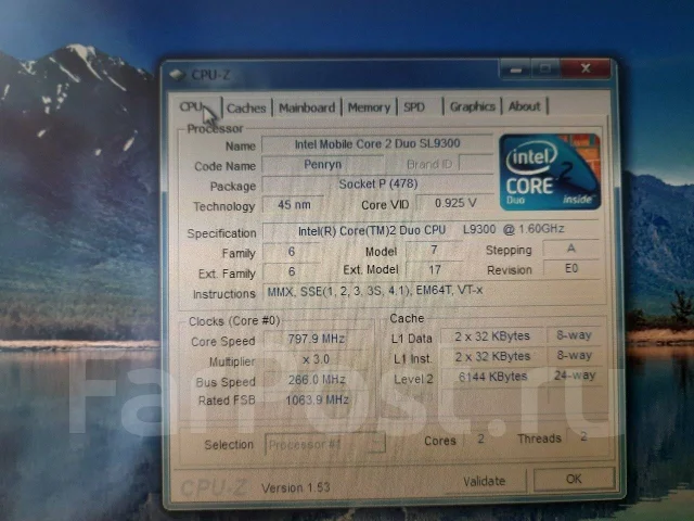 Panasonic Toughbook CF-30. 13.3", 1,6����, ��� 4 ��, ���� 500���, WiFi: 1, Bluetooth: 1, ����������� �� 4��. ����