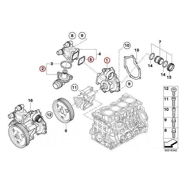 Bmw e46 помпа признаки