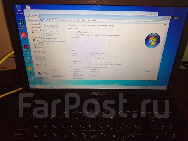 Asus X551CA. 14.5", 2,3����, ��� 4 ��, ���� 500���, WiFi: 1, Bluetooth: 1, ����������� �� 1��. ����