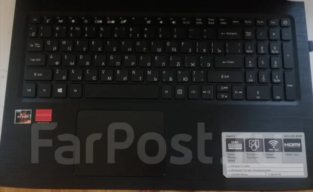 Acer Aspire 3 A315-41G. 15.6", 2,5����, ��� 4 ��, WiFi: 1, Bluetooth: 1, ����������� �� 4��. ����