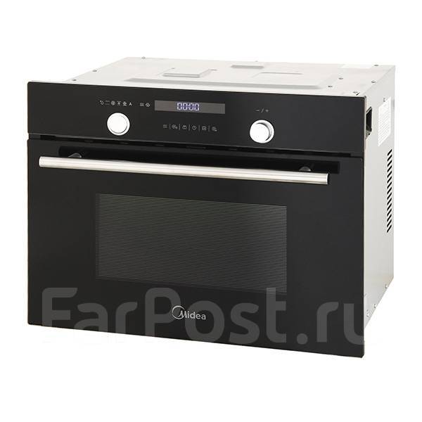 Встраиваемый духовой шкаф с СВЧ Midea TF944EG9-BL - Кухонные печи и ...