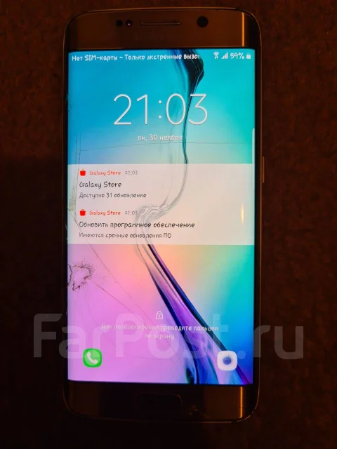Samsung Galaxy S6 Edge. �/�, �������, 3G, 4G LTE, NFC ����