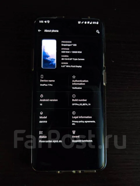 OnePlus 7 Pro. �/�, ������, 4G LTE, Dual-SIM, ����������, NFC ����
