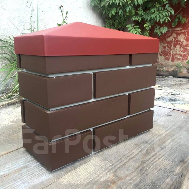 м пикс. пикс-панели для столбов. модуль кирпичного столба флэмиш. модуль кирпичного столба "флэмиш" 296*380. имитация кирпичных столбов для забора из профнастила.