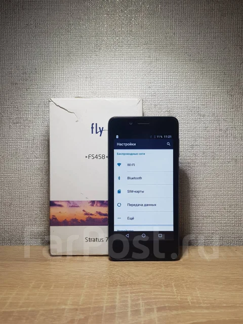 Fly FS458 Stratus 7. �/�, ������, 3G, Dual-SIM ����