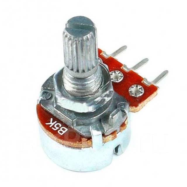 Переменный резистор 5 кОм (B5K) (Потенциометр) - Прочая электроника во ...