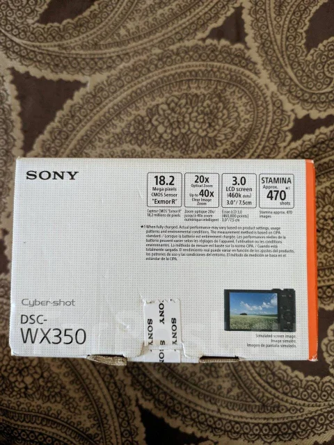 Sony Cyber-shot DSC-WX350. 20 � ����� ��, ���: 14� � ����� ����