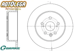 ���� ��������� �. G-brake Toyota Corona/Carina #T19#/210/Exiv/ED ST20# GR-01150 ����