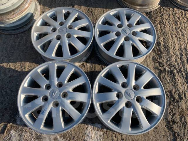 Литые диски на 15, Daihatsu, 15", 1 шт, 5x114.3, 4 шт, б/у, в наличии ...