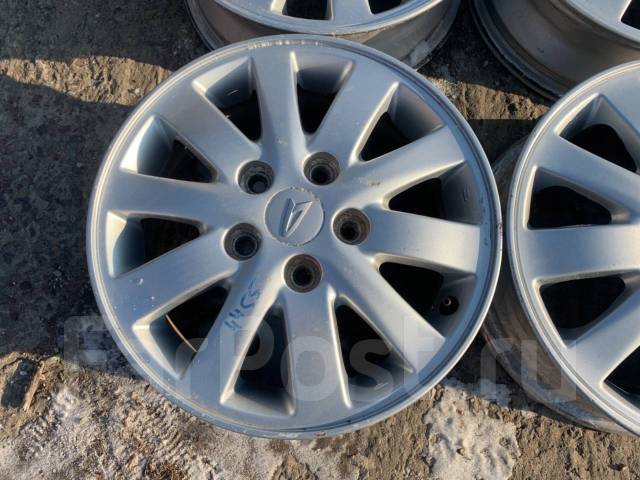 Литые диски на 15, Daihatsu, 15", 1 шт, 5x114.3, 4 шт, б/у, в наличии ...