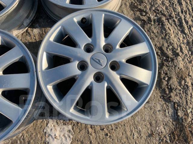 Литые диски на 15, Daihatsu, 15", 1 шт, 5x114.3, 4 шт, б/у, в наличии ...