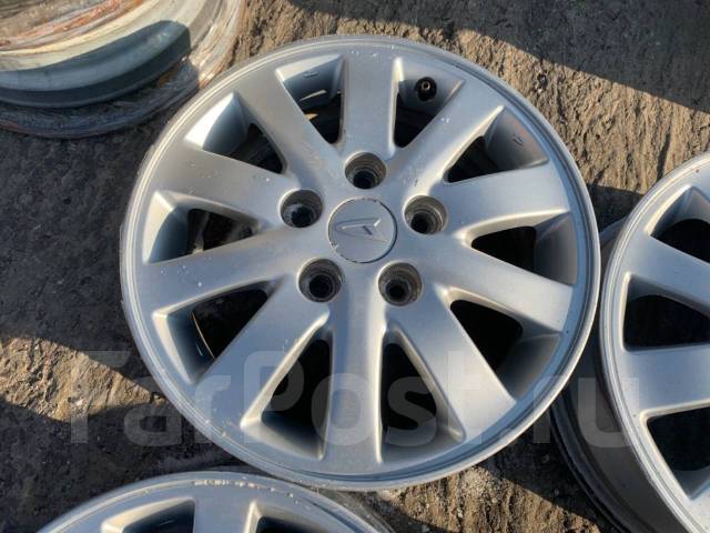 Литые диски на 15, Daihatsu, 15", 1 шт, 5x114.3, 4 шт, б/у, в наличии ...