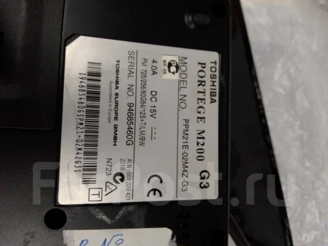 Toshiba Portege. WiFi: 1 ����