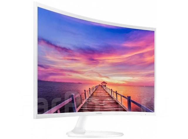 Монитор Samsung 32 Дюйма изогнутый, 32", 1920x1080 (Full HD), б/у, в ...