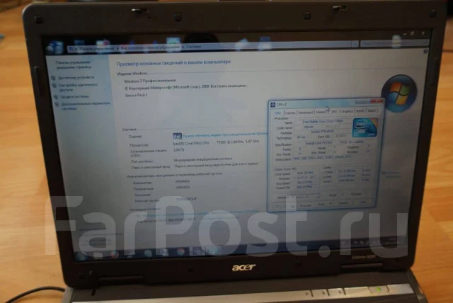 Acer Extensa. 15", 1,7����, ��� 3072 ��, ���� 120���, WiFi: 1, Bluetooth: 1, ����������� �� 2��. ����
