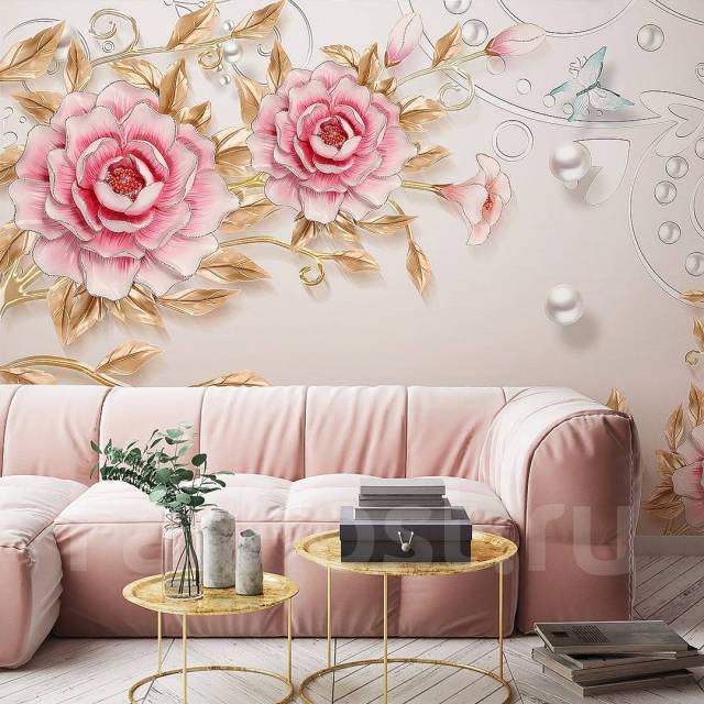 Бесшовные фотообои от 1950 рублей 1 кв. м (выс 3.15 шир до 50 метров ...