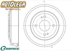 ������� ��������� G-brake Honda LOGO GA# / Civic EK# Orthia EL# GD-06044 ����