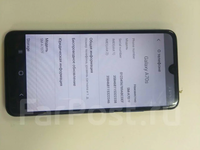 Samsung Galaxy A70. �/�, ����� ����