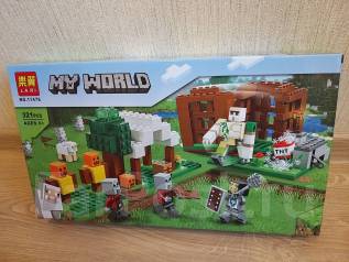 Конструктор лего майнкрафт my world lb313 крипер описание