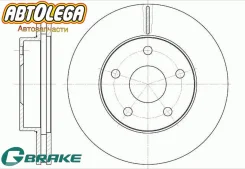 ���� ��������� �. G-brake Toyota Estima Emina/Lucida CXR1#,2#, TCR1#,2# GR-02341 ����