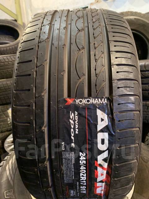 Шины yokohama 17. Йокогама Адван спорт 103 245 40 r17. Купить резину Yokohama Advan Sport r18 245x50.