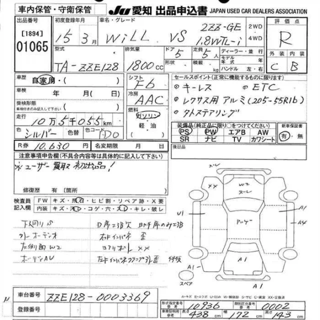 Toyota WiLL VS. ZZE128 ����
