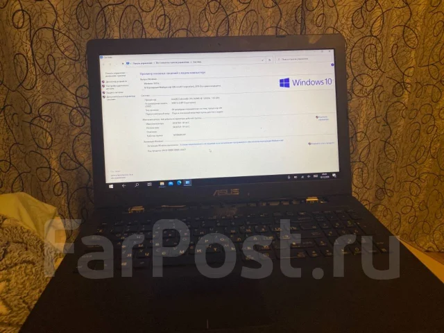 Asus X533M. 15.6", 1,8����, ��� 4 ��, ���� 500���, WiFi: 1, Bluetooth: 1, ����������� �� 2��. ����