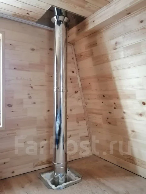 Установка печей-каминов, дымоходных систем во Владивостоке