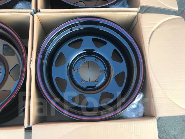 Штамповка Диск R17x8 6x139.7 ET 0 CB110.1 Черный, ORW, 17", 2 шт ...