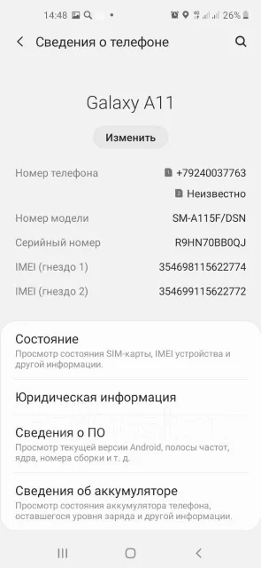 Samsung Galaxy A11. �����, ������ ����