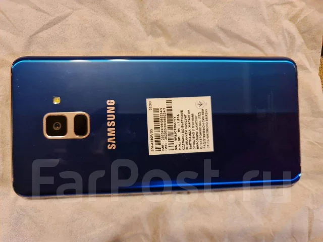 Samsung Galaxy A8+. �����, �����, 4G LTE ����