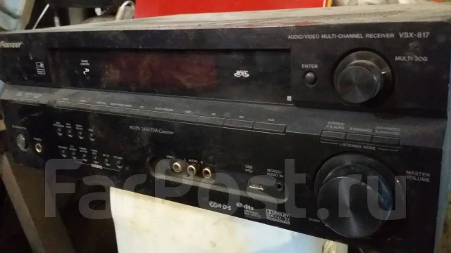 AV-ресивер Pioneer VSX-817 - Ресиверы и усилители во Владивостоке