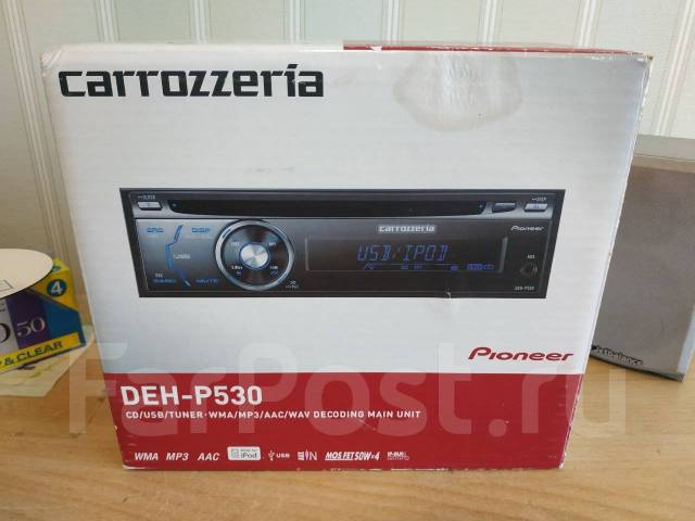 Pioneer Carrozzeria DEH-P530 USB, MP3, CD, iPod/iPhone, AUX, 1 DIN