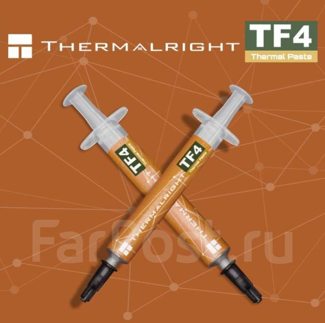 Термопаста Thermalright TF4 шприц 1гр / 9.5Вт/мК + лопатка - Расходные ...