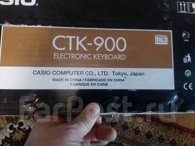 Casio ctk 900 клавиши - Клавишные во Владивостоке