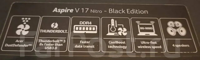 Acer Aspire V Nitro VN7-792G. 17.3", 3,2����, ��� 16 ��, ���� 1 000���, WiFi: 1, Bluetooth: 1, ����������� �� 4��. ����