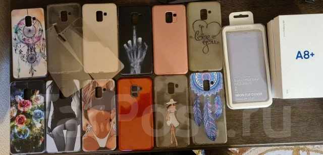 Samsung Galaxy A8+. �/�, ������, 4G LTE, Dual-SIM, NFC ����