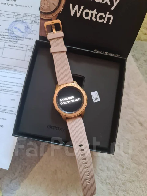 Samsung Galaxy Watch. GPS, NFC, IP68 ����