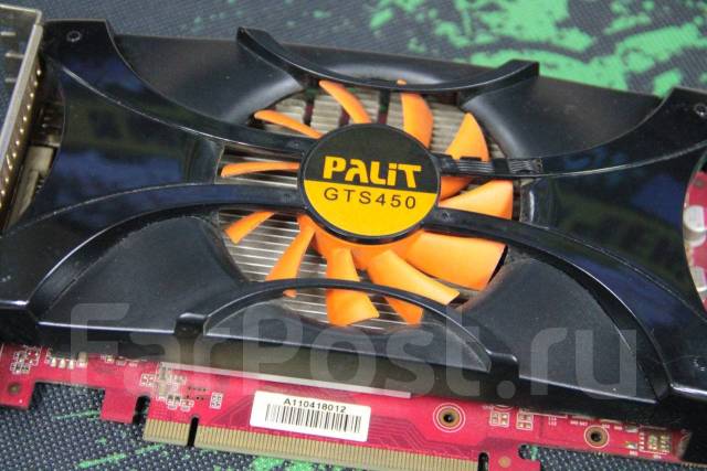 Видеокарта Palit GeForce GTS 460 1024 МБ DDR5, б/у, в наличии. Цена: 1 ...