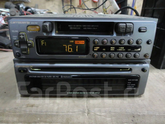 Автомагнитола Pioneer Carrozzeria CDS-P40 + KEH-P40, 1 DIN