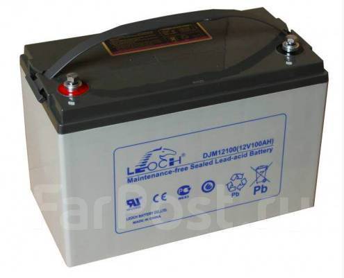 Аккумулятор leoch djm 1255