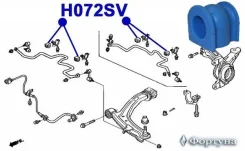 ������ ���� H072SV 51306-S0X-A01 ���������� H072SV ����