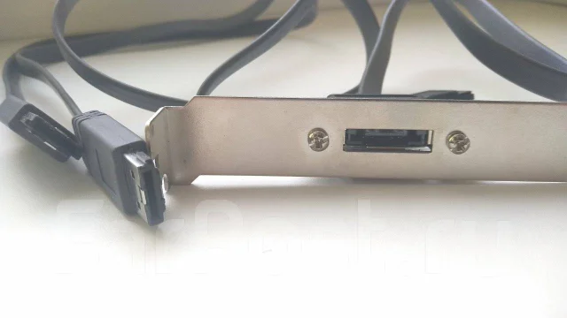 Планка eSATA порта в корпус компьютера + провод в подарок - Прочие ...