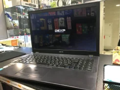 DEXP Atlas H104. 15.6", 2,4����, ��� 8 ��, ���� 500���, WiFi, Bluetooth ����
