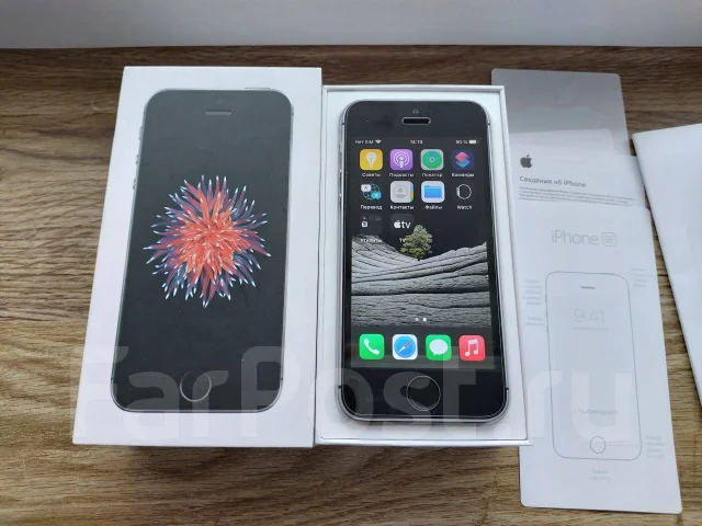 Apple iPhone SE. �/�, �����, 3G, 4G LTE, ����������, NFC ����