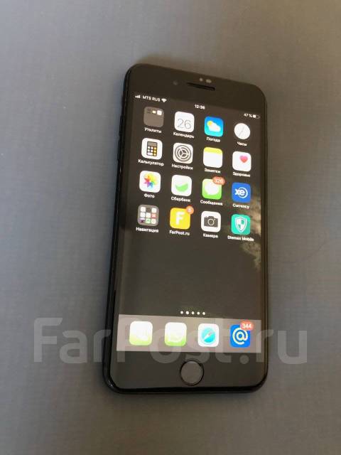 iPhone 7 Plus 128 Гб в отличном состоянии, 5.50", моноблок, черный, 4G ...